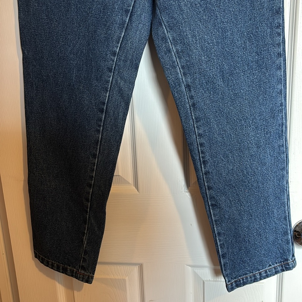 Lucy & Yack Classic High-Rise Women's Blue Denim Jeans 28R - Picture 3 of 12